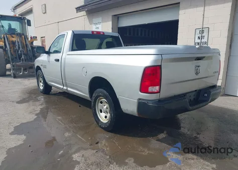 2017 Ram 1500 Tradesman Regular Cab 4X4 8' Box from USA, damaged, VIN 3C6JR7DT2HG585217